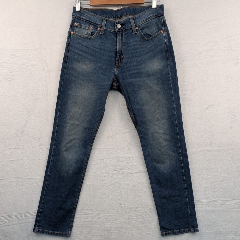 Levi Strauss 511 Jeans Men's 30x30 Blue Slim Fit Stretch Medium Wash Americana